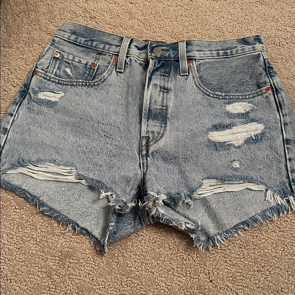 Levi’s 501 High Rise Jean Shorts